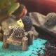 Fairy garden jetty hedgehogs