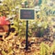 Fairy garden sign